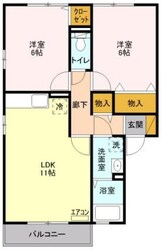 グリーンアヴェニューGの物件間取画像